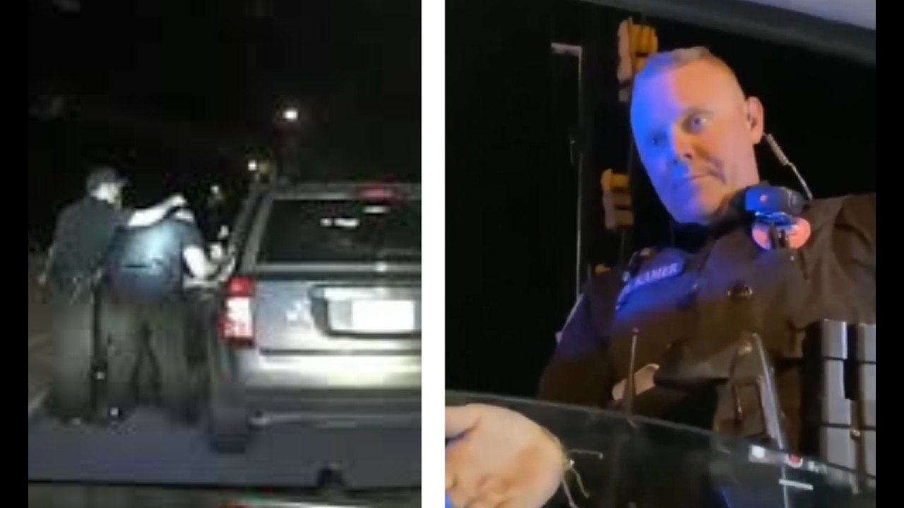 7 cops at Traffic Stop, ID REFUSAL!!