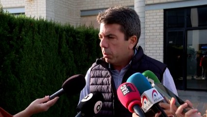 Mazón reitera: "No estuve incomunicado en ningún momento. Basta ya de bulos, de mentiras"