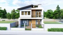 Modern House Design  (115 square mtr  1237square ft)