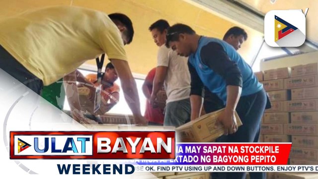 DSWD Region 8, tiniyak na may sapat na stockpile at pondo para sa mga apektado ng bagyo sa Eastern Visayas