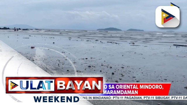 Epekto ng Bagyong #PepitoPH sa Oriental Mindoro, nagsimula nang maramdaman