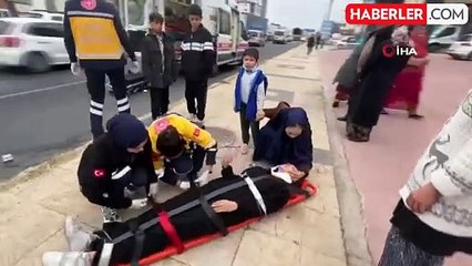 Aksaray'da Otomobilin Çarptığı İki Çocuk Yaralandı