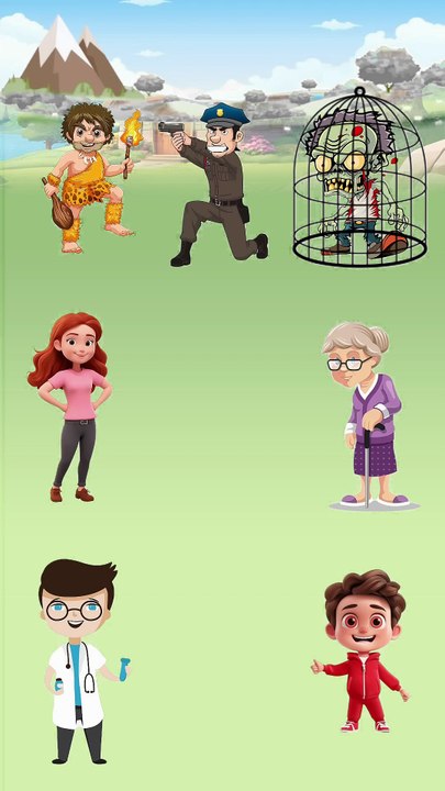 Find out which one is the real zombie quickly 🤔 #shorts