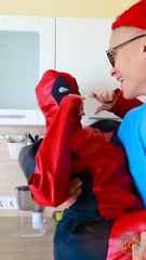 Deadpool Got Hurt By 123GO #shorts 🍭 😧