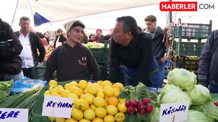 CHP Lideri Özgür Özel, Pazarcı Esnafıyla Bir Araya Geldi