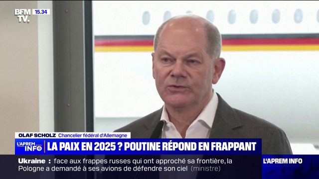 Invasion russe en Ukraine: Nous ne devons pas être naïfs , affirme Olaf Scholz