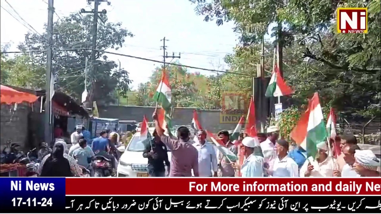 Talha Kaseri Ne CRPF Men Ki Mulaqat Barkas Ke Fruit Vendors Ka masla bataya