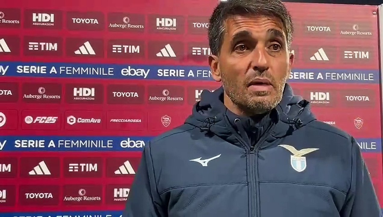 Roma-Lazio Women, le parole di Grassadonia nel post partita