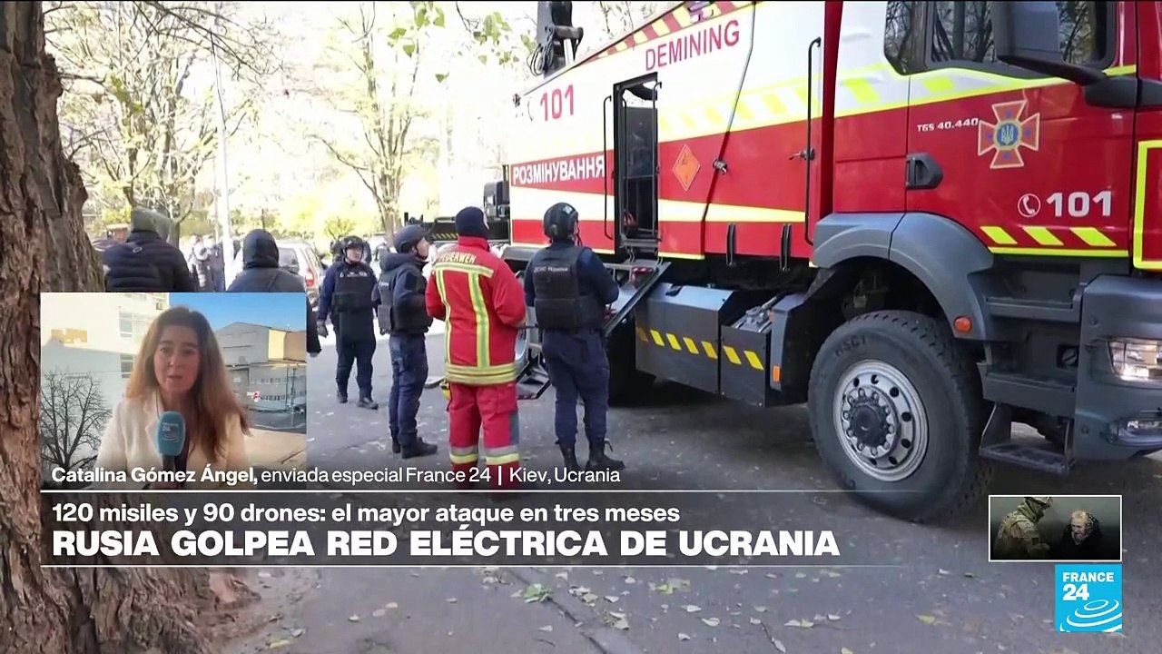 Informe desde Kiev: Rusia lanza ataque masivo contra Ucrania con 120 misiles y 90 drones