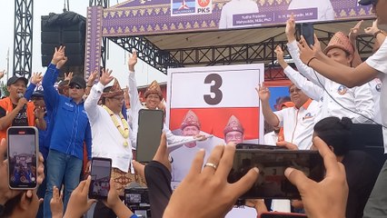 Kampanye Akbar Yudha-Bahar Meriah, Janji Akan Tuntaskan Permasalahan Palembang