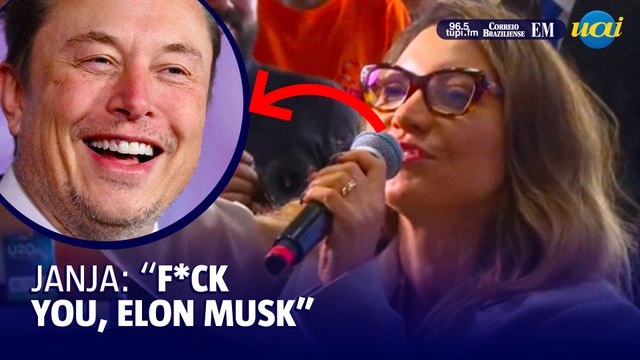 Janja ataca Elon Musk: Eu não tenho medo de você