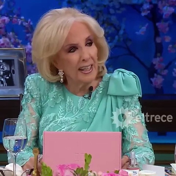 Mirtha Legrand dejó balbuceando a Luis Brandoni