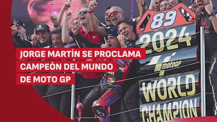 Resumen de la última carrera de MotoGP 2024 con el título de Jorge Martín