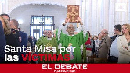Así ha sido la Santa Misa en la Basílica de la Concepción por las víctimas de accidentes de tráfico