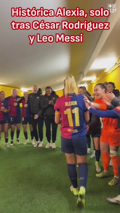 Histórica Alexia, tercera máxima goleadora del FC Barcelona