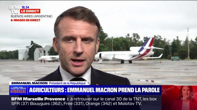 G-20: L'un des objectifs est la défense de nos intérêts économiques , déclare Emmanuel Macron, depuis l'Argentine