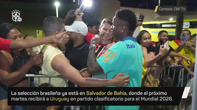 Locura en Salvador de Bahía con Vini y Raphinha