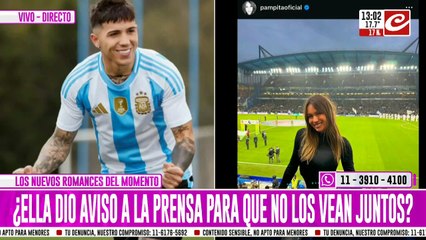 Nuevo romance: ¿Pampita está interesada en Enzo Fernández?