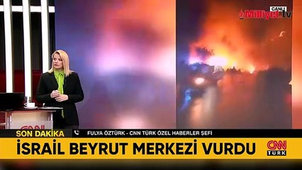 Savaşta son dakika! Lübnan ateş altında! İsrail Beyrut'un kalbini vurdu...