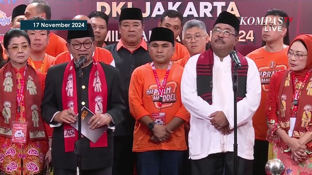 [FULL] Pernyataan RK-Suswono, Dharma-Kun dan Pramono-Rano usai Debat Pamungkas Pilgub Jakarta 2024
