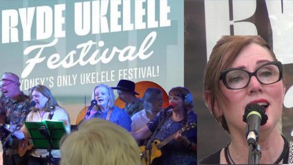 Ryde Ukelele Festival 2024 Part 1-3 Blue MUGs, Duplicity, Loveridge & Sons, Stella me Steve, Clyde Street, VICE Squad, Uptown Girls, 3degree of Separation Butterfly (Order), Sydney. 17 Nov 24 Update 1