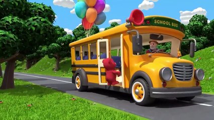 Wheels On The Bus (Picnic Version) _ Newborn Baby Songs & Nursery Rhymes_HD