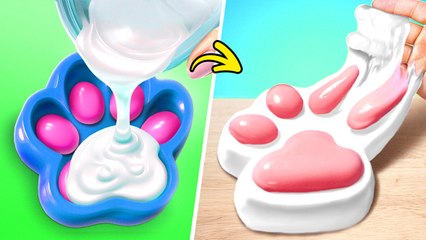 Giant Squishy Paw 🐱🐶 *Cute Crafts For Cat and Dog Lovers*