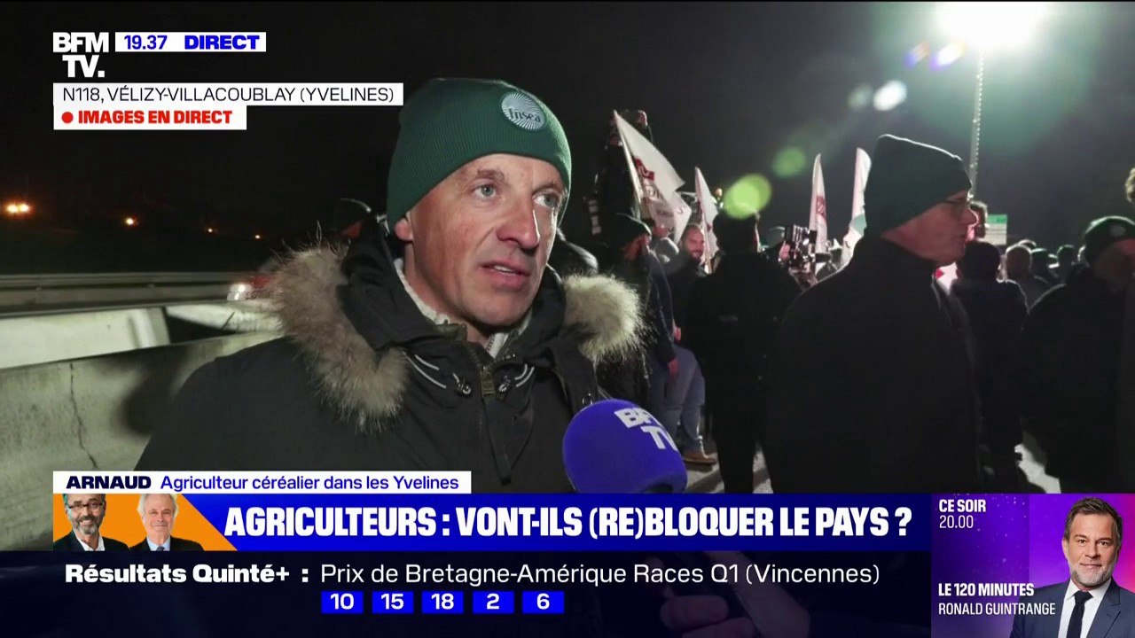 Mobilisation des agriculteurs: "On ira à Paris si personne ne nous écoute", met en garde Arnaud, agriculteur céréalier