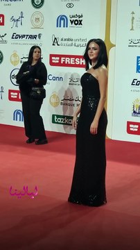 إطلالة رائعة للفنانة ركين سعد في مهرجان القاهرة السينمائي