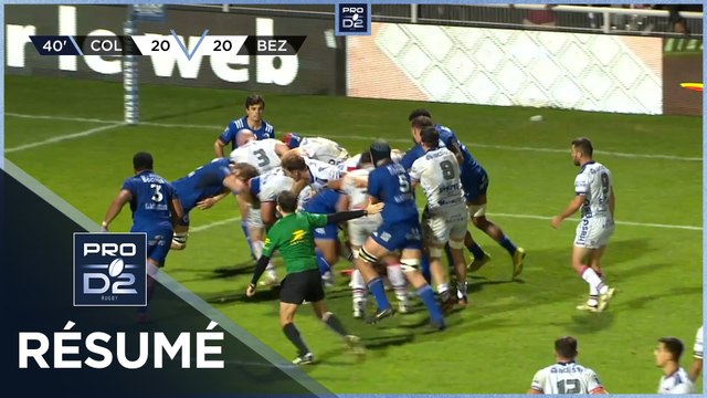 PRO D2 Saison 2024-2025 J11 - Résumé Colomiers Rugby - AS Béziers Hérault