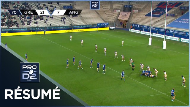 PRO D2 Saison 2024-2025 J11 - Résumé FC Grenoble Rugby - Soyaux-Angouleme XV