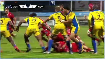 PRO D2 Saison 2024-2025 J11 - Résumé Stade Aurillacois - USON Nevers