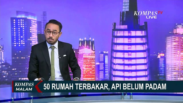 Puluhan Bangunan di Kebon Jeruk Terbakar, 26 Unit Damkar Dikerahkan