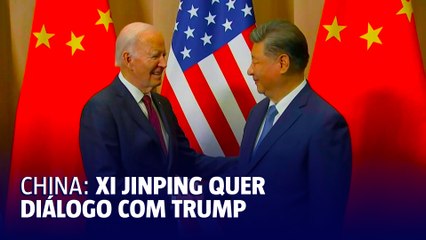 Xi Jinping comenta sobre o impacto do governo Trump na China 🇨🇳 - thumbnail