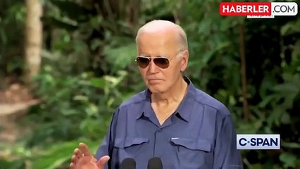 Seçimleri kaybeden Biden, Brezilya'da Amazon Ormanları'na gitti
