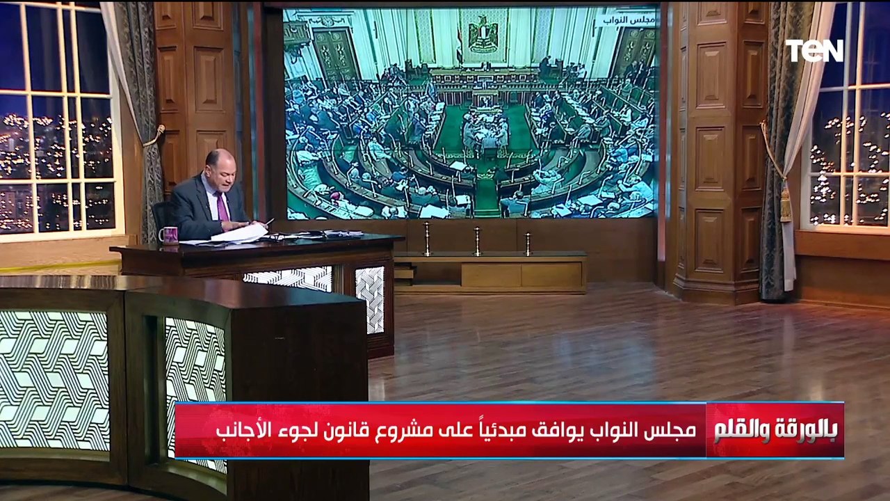 الديهي يكشف أهم ملامح مشروع قانون لجوء الأجانب بعد موافقة مجلس النواب عليه بشكل مبدئي