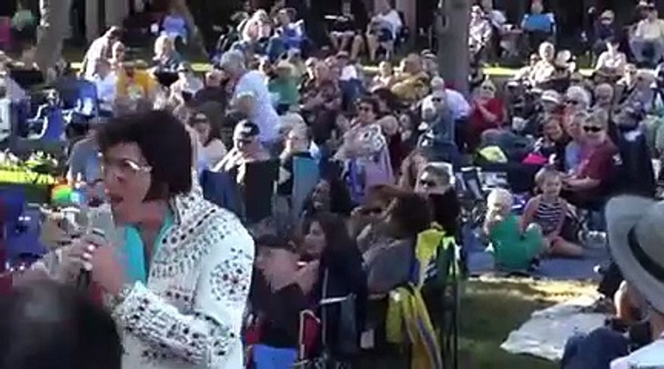 Raymond Michaels as Elvis Presley | Cypress Concert on the Green 2018 | California Elvis Tribute Show