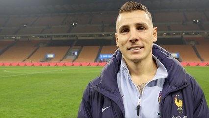 Réaction Lucas Digne après Italie-France (1-3)