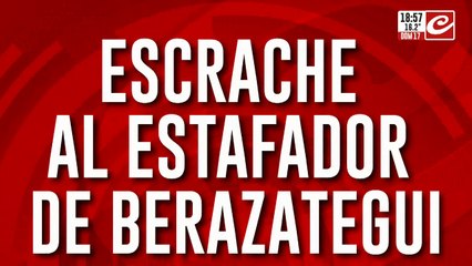 Escrache al estafador de Berazategui: estafó a miles de personas