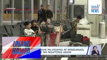 Ilang pasahero, stranded sa PITX dahil sa Bagyong Pepito | Unang Balita