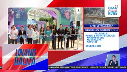 Iba't ibang regalong Pamasko, mabibili sa Noel Bazaar; kita ng bazaar, mapupunta sa beneficiaries ng GMA Kapuso Foundation | Unang Balita