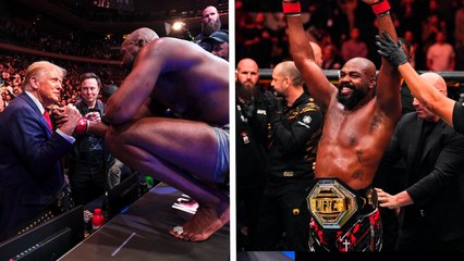 UFC: Jon Jones derrota a Stipe Miocic y celebra haciendo el característico baile de Donald Trump