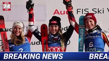 Mikaela Shiffrin's 98th World Cup Victory: American Skier Dominates Slalom Season Opener - In Pics