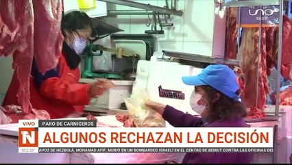 Comercializadores de carne convocaron a un paro indefinido a partir de este lunes.