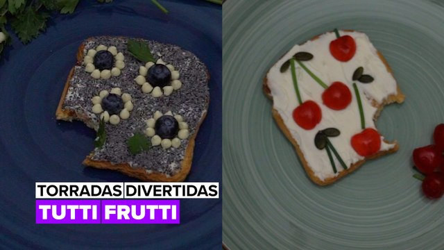 Torradas Divertidas: Tutti Frutti