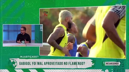 Ex-auxiliar de Tite fala sobre uso de Gabigol no Flamengo: “Questão de opção”