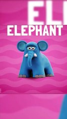 Letter F turn into Flamingo