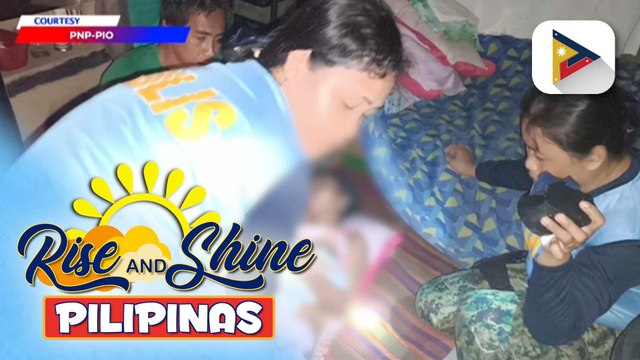 Ina, ligtas na naisilang ang anak sa kasagsagan ng pananalasa ng Bagyong #PepitoPH sa San Andres, Catanduanes