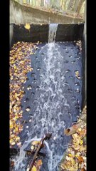 Waterfall At Munroe Falls Metro Park Ohio