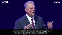 Cop29, l'ex vicepresidente Usa Al Gore: 